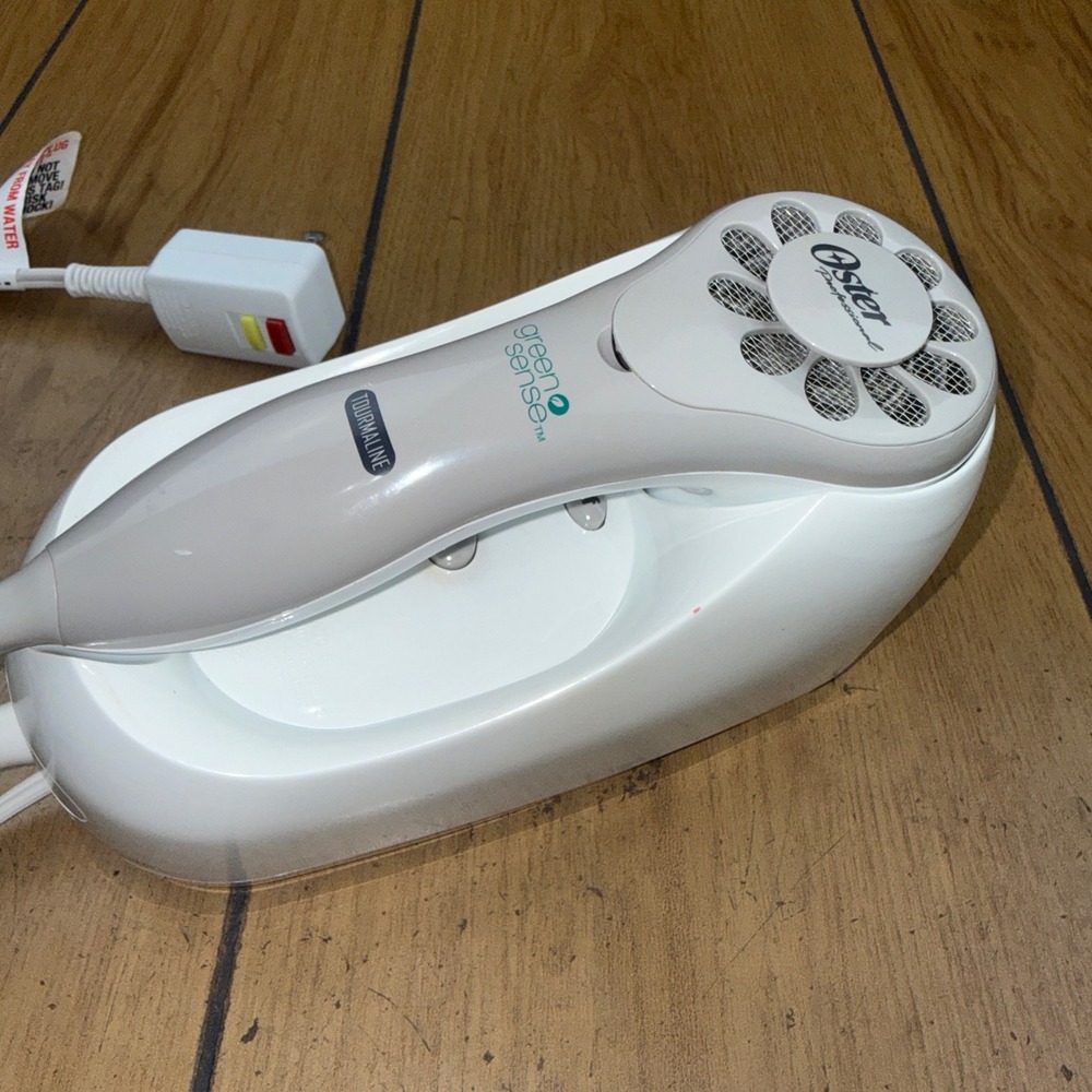 Oster Professional Green Sense Tourmaline Wall Mount Hair Dryer 1500W  White